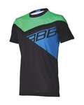 BBB Kurzarm Fahrradtrikot - GRAVITY - Blau/Grün/Schwarz