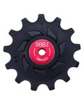 BBB Riemenscheiben - ROLLERBOYS CERAMIC 11T, 13T - Rot/Schwarz