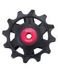 BBB Riemenscheiben - ROLLERBOY CERAMIC 12T SR - Rot/Schwarz