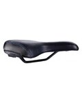 BBB Sattel - SPORTPLUS ACTIVE LEATHER 185MM - Schwarz
