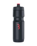 BBB Fahrrad-Wasserflasche - COMPTANK XL 3.0 750 ml - Rot/Schwarz