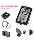 SIGMA SPORT Tachometer - BC 16.16 STS CAD TOPLINE 016 - Weiß/Schwarz