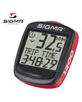 SIGMA SPORT Tachometer - 1200 BASELINE 015 - Rot/Schwarz