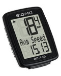 SIGMA SPORT Tachometer - BC 7.16 TOPLINE 016 - Schwarz