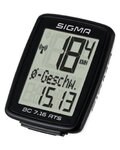 SIGMA SPORT Tachometer - BC 7.16 ATS TOPLINE 016 - Schwarz