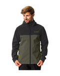VAUDE wasserfeste Jacke - MOAB RAIN  - Grün/Schwarz