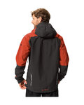 VAUDE wasserfeste Jacke - MOAB RAIN  - Rot/Schwarz