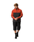 VAUDE wasserfeste Jacke - MOAB RAIN  - Rot/Schwarz