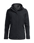 VAUDE wasserfeste Jacke - ROSEMOOR 3in1 - Schwarz
