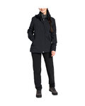 VAUDE wasserfeste Jacke - ROSEMOOR 3in1 - Schwarz