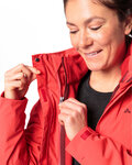 VAUDE wasserfeste Jacke - ROSEMOOR 3in1 - Rot