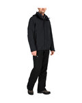 VAUDE wasserfeste Jacke - ROSEMOOR 3in1 - Schwarz