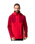 VAUDE wasserfeste Jacke - ROSEMOOR 3in1 - Rot