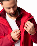 VAUDE wasserfeste Jacke - ROSEMOOR 3in1 - Rot