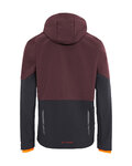 VAUDE Winddichte Fahrradjacke - QIMSA SOFTSHELL - bordeaux/Schwarz