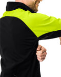 VAUDE Winddichte Fahrradjacke - POSTA SOFTSHELL VI - Gelb/Schwarz