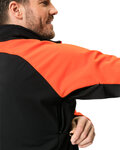 VAUDE Winddichte Fahrradjacke - POSTA SOFTSHELL VI - Rot/Schwarz