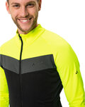 VAUDE Langarm Fahrradtrikot für den Winter - POSTA LS - Gelb/Schwarz