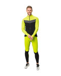 VAUDE Langarm Fahrradtrikot für den Winter - POSTA LS - Gelb/Schwarz