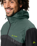 VAUDE wasserfeste Jacke - ALL YEAR MOAB 3in1 - Schwarz/Grün