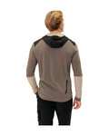 VAUDE Kapuzenpullover - QIMSA HOODY - Braun/Schwarz