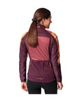 VAUDE Fahrrad-Thermojacke - KURO INSULATION - Orange/bordeaux