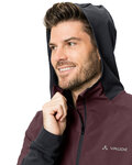 VAUDE Kapuzenpullover - ALL YEAR MOAB - bordeaux/Schwarz