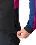 VAUDE Langarm Fahrradtrikot für den Winter - QUIMSA LS - Rosa/Schwarz/Blau