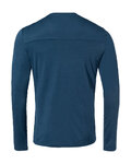 VAUDE Langarm Fahrrad-Shirt - MONVISO MERINO - Blau