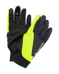 VAUDE Langfinger-Fahrradhandschuhe - KURO WARM - Schwarz/Gelb