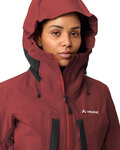 VAUDE wasserfeste Jacke - MONVISO 2,5L - bordeaux