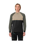 VAUDE Langarm Fahrradtrikot für den Sommer - QUIMSA HZ - Braun/Grün/Schwarz