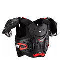 LEATT Brust- und Rückenprotektor - CHEST PROTECTOR 4.5 PRO JUNIOR - Schwarz/Rot