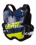 LEATT Brust- und Rückenprotektor - CHEST PROTECTOR 1.5 TORQUE - Schwarz/Blau/Gelb