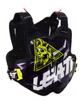 LEATT Brust- und Rückenprotektor - CHEST PROTECTOR 1.5 TORQUE - Schwarz/Gelb/Weiß