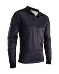 LEATT Langarm Fahrrad-Shirt - POLO TEAM LONG - Schwarz
