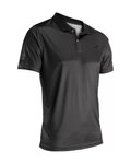 LEATT Kurzarm Fahrrad-Shirt - POLO TEAM SHORT - Schwarz