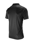 LEATT Kurzarm Fahrrad-Shirt - POLO TEAM SHORT - Schwarz