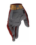 LEATT Langfinger-Fahrradhandschuhe - MTB 3.0 ENDURANCE - Rot