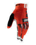 LEATT Langfinger-Fahrradhandschuhe - MTB 2.0 X-FLOW - Rot