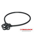 TRELOCK Fahrradschloss - KS 222/75/12 + HOLDER FIXXGO  - Schwarz