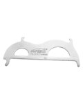 SUPER B Messgerät - CHAIN CHECKER/HOOK TB-3326 - Silber