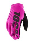 100% SPEEDLAB Langfinger-Fahrradhandschuhe - BRISKER - Rosa