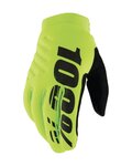 100% SPEEDLAB Langfinger-Fahrradhandschuhe - BRISKER - Gelb/Schwarz