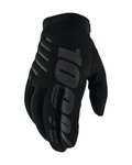 100% SPEEDLAB Langfinger-Fahrradhandschuhe - BRISKER JR - Schwarz