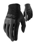100% SPEEDLAB Langfinger-Fahrradhandschuhe - CELIUM - Schwarz/Grau
