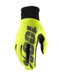 100% SPEEDLAB Langfinger-Fahrradhandschuhe - HYDROMATIC - Gelb