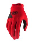 100% SPEEDLAB Langfinger-Fahrradhandschuhe - RIDECAMP - Rot