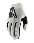 100% SPEEDLAB Langfinger-Fahrradhandschuhe - RIDEFIT - Grau
