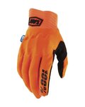 100% SPEEDLAB Langfinger-Fahrradhandschuhe - COGNITO SMART SHOCK - Orange